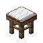 White Kapok Seat