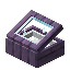 White Mauve Display Case