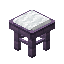 White Mauve Seat