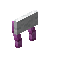 White Pink Bioshroom Raised Seat Back