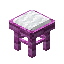 White Pink Bioshroom Seat