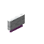 White Pink Bioshroom Small Seat Back