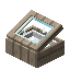 White Mining Display Case