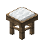 White Twilight Oak Seat