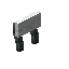 White Smogstem Raised Seat Back