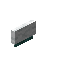 White Warped Small Seat Back