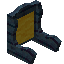 Yellow Ancient Fancy Seat Back