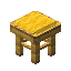 Yellow Cradlewood Seat