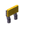 Yellow Otherplanks Raised Seat Back