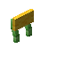 Yellow Green Bioshroom Raised Seat Back