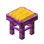 Yellow Pink Bioshroom Seat