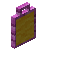 Yellow Pink Bioshroom Tall Seat Back