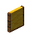 Yellow Dark Flat Seat Back