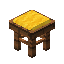 Yellow Dark Seat