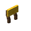 Yellow Time Raised Seat Back