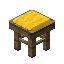 Yellow Twilight Oak Seat