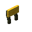 Yellow Grongle Raised Seat Back