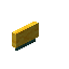 Yellow Warped Small Seat Back