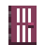 Barred Crimson Door