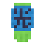 Blue Paper Lantern