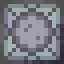 Circular Cyan Stained Glass Pane