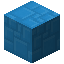 Medium Chaotic Light Blue Concrete