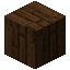 Crude Vertical Dark Oak Planks