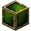 Emerald Block Gold Border