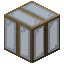 Голубое окрашенное стекло в дубовой раме
