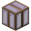 Фиолетовое окрашенное стекло в дубовой раме
