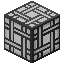 Белое окрашенное стекло в стальной раме