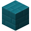 Cyan Concrete Triple Bricks