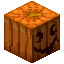 Orange Carved Pumpkin