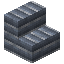 Corner Blue Brick Stairs
