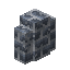 Cracked Blue Brick Wall