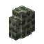 Cracked Verdant Brick Wall