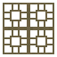 Берёзовая решётка 037