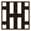 Решётка из тёмного дуба 051