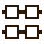 Решётка из тёмного дуба 067