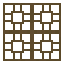 Дубовая решётка 037