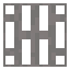 Решётка из бледного дуба 051