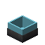 Icy Blue Concrete Hopper Botany Pot
