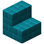 Cyan Small Alabaster Brick Stairs