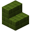 Green Small Alabaster Brick Stairs