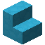 Light Blue Alabaster Cobble Stairs
