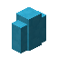 Light Blue Alabaster Cobble Wall
