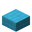 Light Blue Small Alabaster Brick Slab