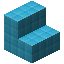Light Blue Small Alabaster Tile Stairs