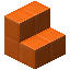Orange Alabaster Tile Stairs