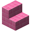 Pink Small Alabaster Brick Stairs